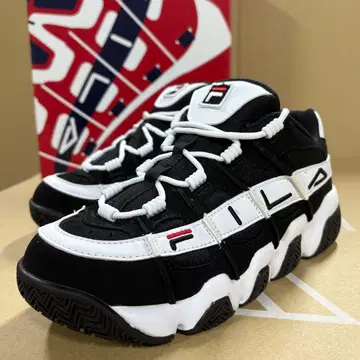 FILA 바리케이드 UNI 24cm 스니커즈 블랙/화이트