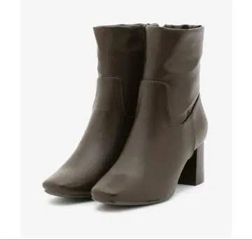 PLST 하타라쿠 슈즈 숏 브라운 M 사이즈