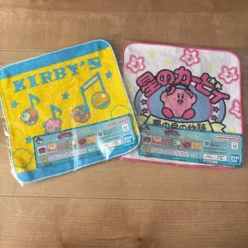 커비 타월 세트 2장