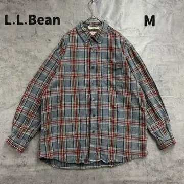 엘엘빈 다색 USA 구제 의류 긴팔 체크 M 스테디셀러 [ 7117 ]