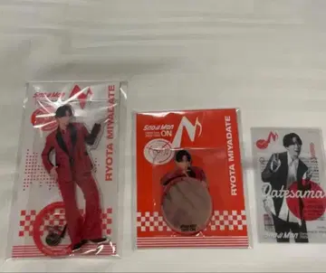 SnowMan ON 라이브 굿즈 미야타테 료타 아크릴 스탠드 3세트