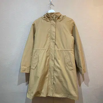 PICCIN 라이너 포함 롱 모즈 코트 사이즈 S 베이지