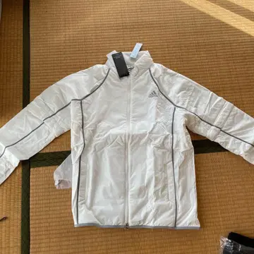 adidas 화이트 골프 윈드브레이커 XO