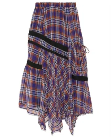 SNIDEL 체크 무늬 스커트 사이즈 1