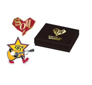 핀 배지 2개 세트 미개봉 새상품 후쿠야마 마사히로