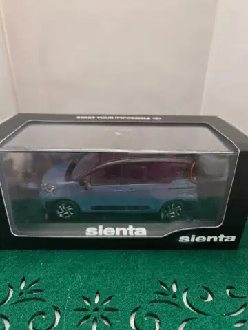 sienta 미니카 파랑 투명 케이스 포함