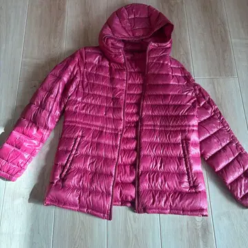 유니클로 롱 다운 자켓