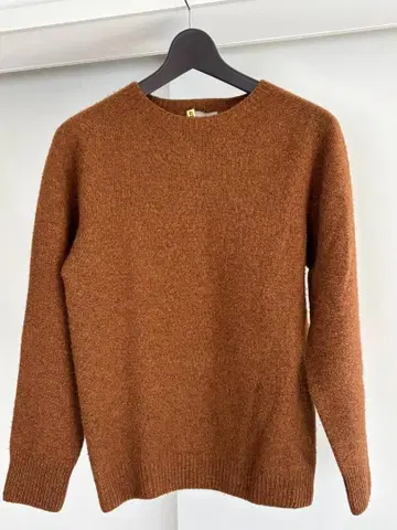 MARGARET HOWELL 메리노 캐시미어 크루넥 스웨터 M