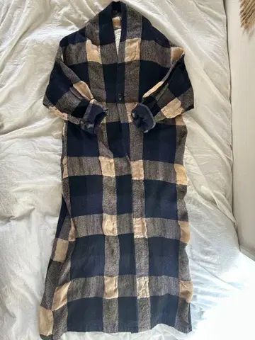 얇은 소재 울 겉옷 ICHI