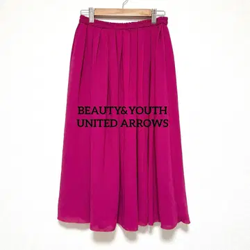 BEAUTY&YOUTH UNITED ARROWS 밴딩 개더 스커트