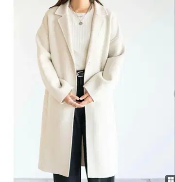 하루카 콜라보 코트 더블 페이스 롱 코트