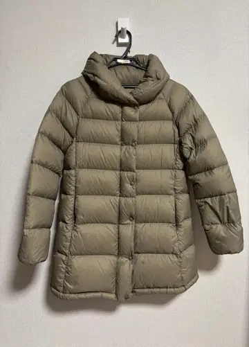 무인양품 M 사이즈 다운 코트 브라운 계열