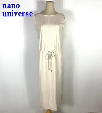 나노 유니버스 원피스 슬리브리스 면 베이지 38 C1338