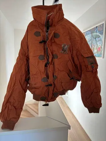 PHENIX 오렌지 봄버 자켓