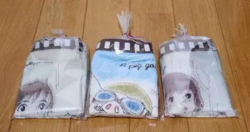 스튜디오 지브리 손수건 타월 3개 세트