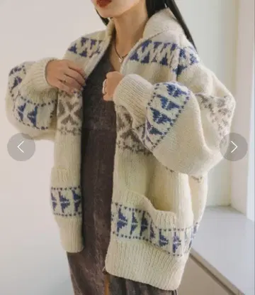 KASTANE 카스타네 니트 카우친 블루종 가디건