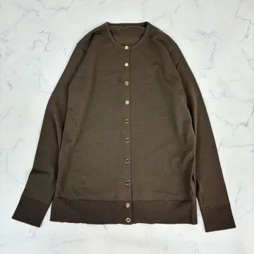 MUSE Deuxieme Classe 울 100% 가디건 골드 버튼