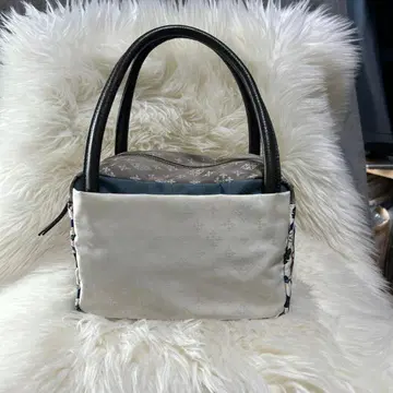 russet 러셋 스퀘어 백 꽃무늬 화이트