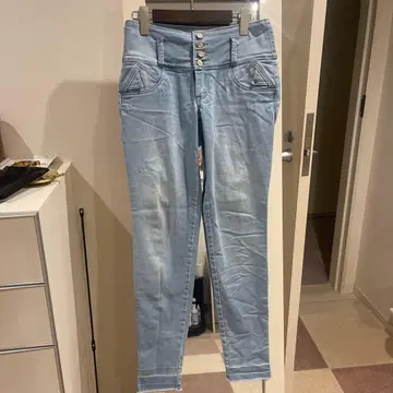 브라질리언 데님 수입 스트레치 데님 힙업 팬츠