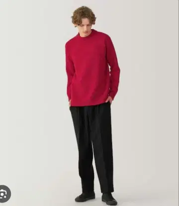 무지 라보 MUJI Labo 스웨터 니트 울 100%