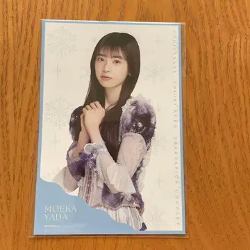 니지카46 야타 모에카 쿠보 시오리 졸업 콘서트 엽서