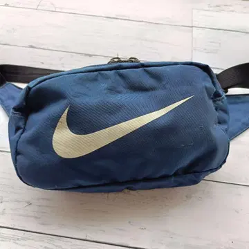 레어 90s NIKE 나이키 바디백 숄더백 파랑 스우시