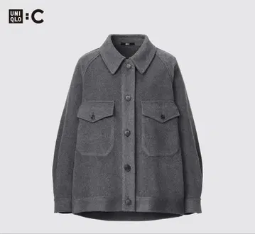 유니클로 C 오버 사이즈 자켓 L 그레이