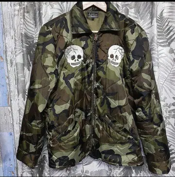 Skill Works 카모플라쥬 스컬 자켓 점퍼