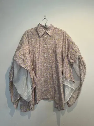 미키오 사카베 MIKIOSAKABE 꽃무늬 셔츠