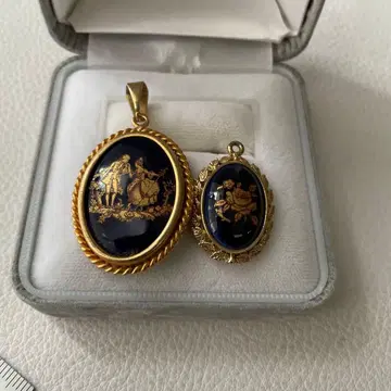 Limoges 펜던트 탑 세트