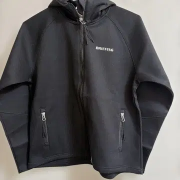 브리핑 여성용 웜 후드티 블랙 사이즈 M