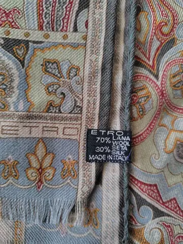 ETRO 페이즐리 무늬 스카프