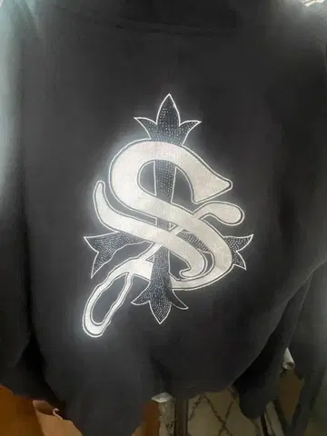 supplier 블랙 후드티