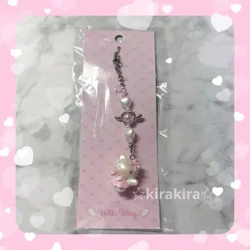 [ 산리오 ] Sanrio 꿈꾸는 엔젤 키티 스트랩 키링