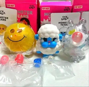 [정품] POPMART 크라이베이비 MONSTER TEARS 3개 세트