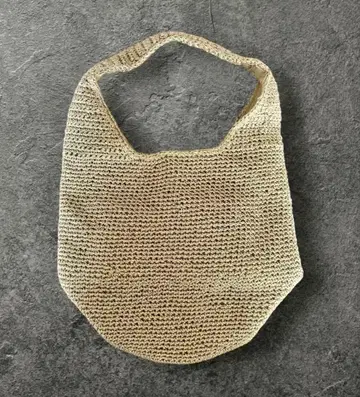 미사용 BEAUTY&YOUTH 메탈 코드 원 핸들 숄더 백 실버