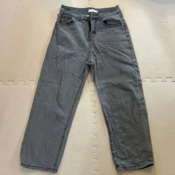 새상품급 남성용 M 사이즈 그레이 데님 팬츠 레서카