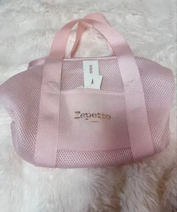 새상품 Repetto 메쉬 토트백 핑크