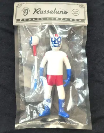 Russeluno CHORI 화이트 바디/빨간색 팬츠/파랑 부츠 피규어