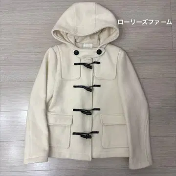 로리즈팜 더플 코트 화이트 M 사이즈