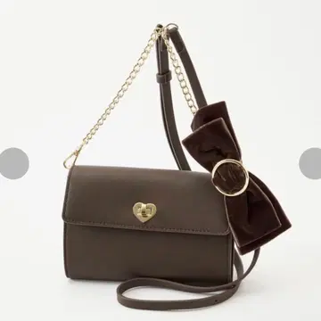 아오키 미사코 숄더백 숄더 다크 브라운 브라운 시마무라