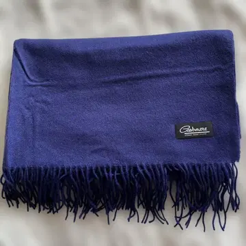 후키모리 FUKAKI KEORI 청보라 캐시미어 스톨 대형 숄