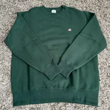 컨디션 최상 Champion 다크 그린 맨투맨 L 사이즈