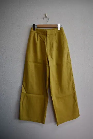 B02629 Ungrid 턱 와이드 팬츠