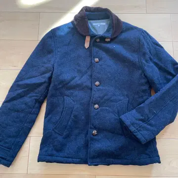 relume 다크 블루 울 코트 M 저널 스탠다드