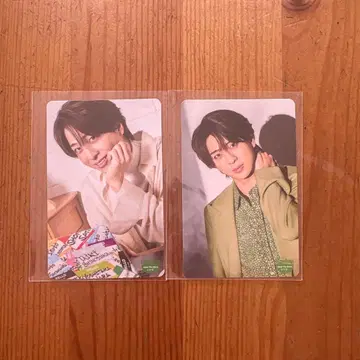 타임리스 CD 특전 트레이딩 카드 2장 키쿠치 테라니시