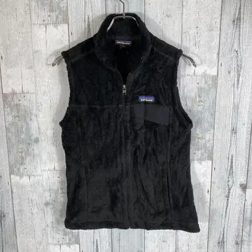 patagonia 블랙 플리스 여성용 S 사이즈 집업 베스트