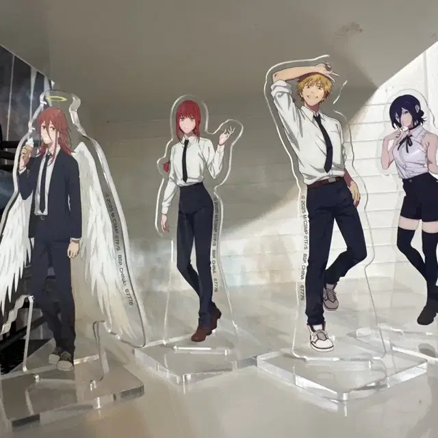 체인소맨 아크릴 스탠드 (천사,마키마,덴지,레제)