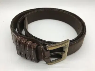 잔프랑코 페레 벨트 천연 가죽 가죽 브라운 계열 여성용 남성용