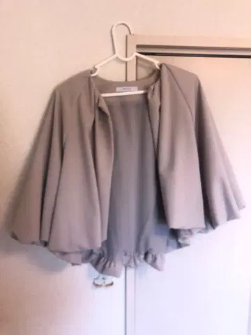 FENNEL 노카라 벌룬 자켓 그레이